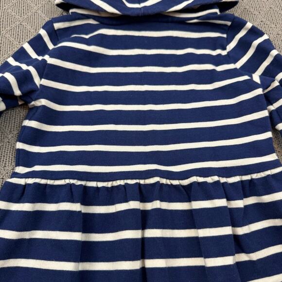 Vineyard Vines Navy and White Striped Turtleneck Girls Dress ~ 4T - Picture 12 of 12